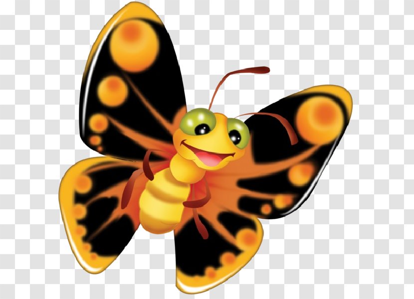 Butterfly Cartoon Animation - Humour - Cute Baby Transparent PNG