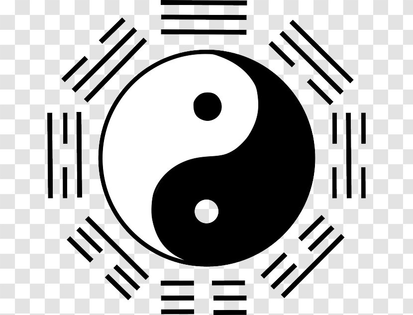 Yin And Yang Symbol Clip Art - Text - Belief Transparent PNG
