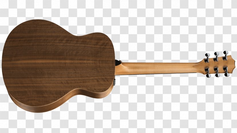 Taylor Guitars Musical Instruments Acoustic Guitar Acoustic-electric - Cartoon - Walnut Transparent PNG