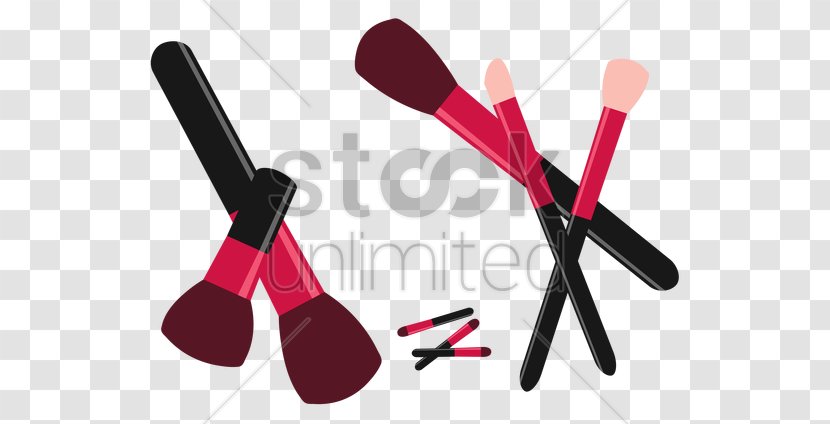 Makeup Brush Cosmetics Make-up - Vector Transparent PNG