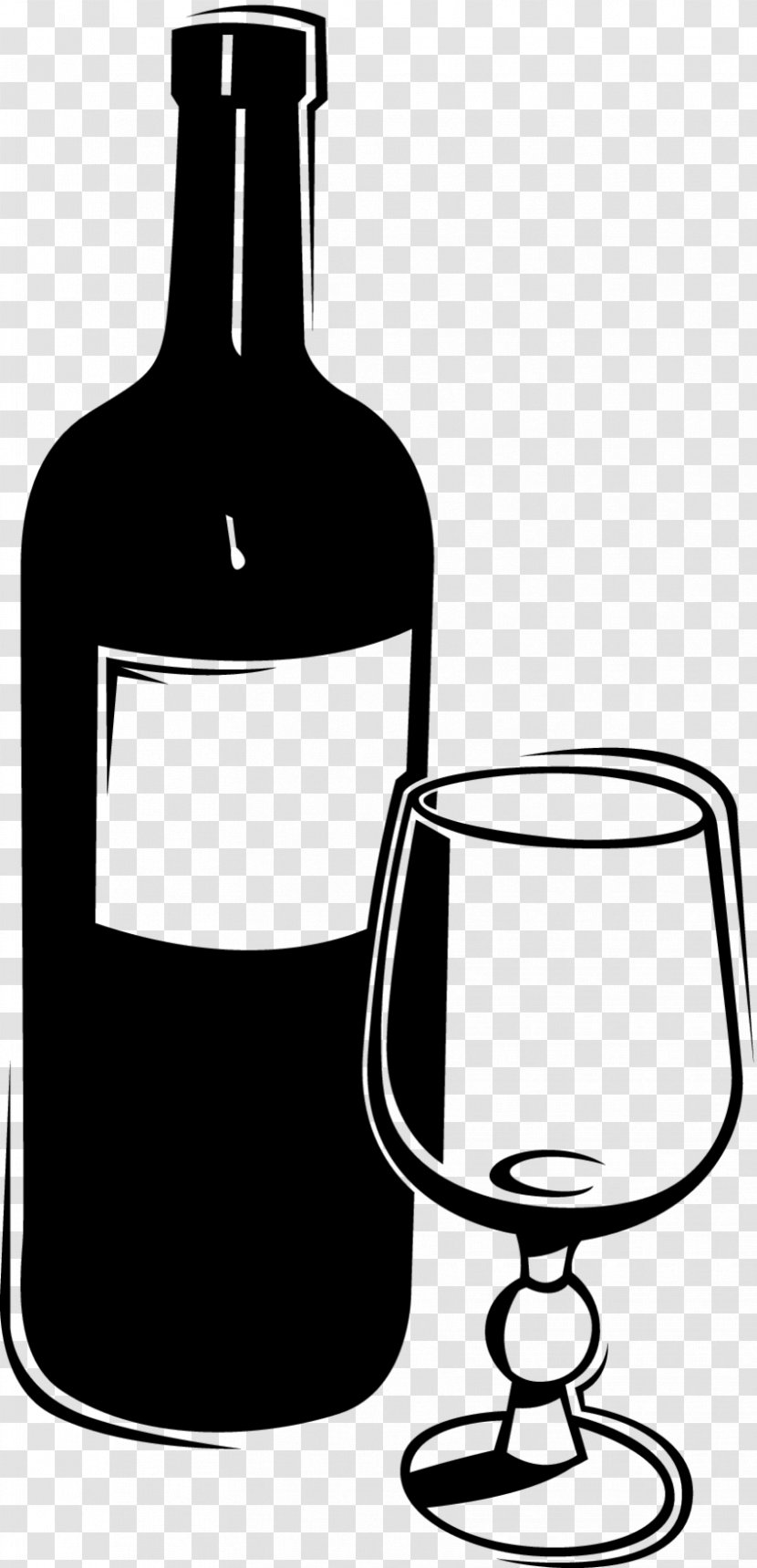 Wine Glass Bottle Stemware - Tableglass - Bartender Transparent PNG