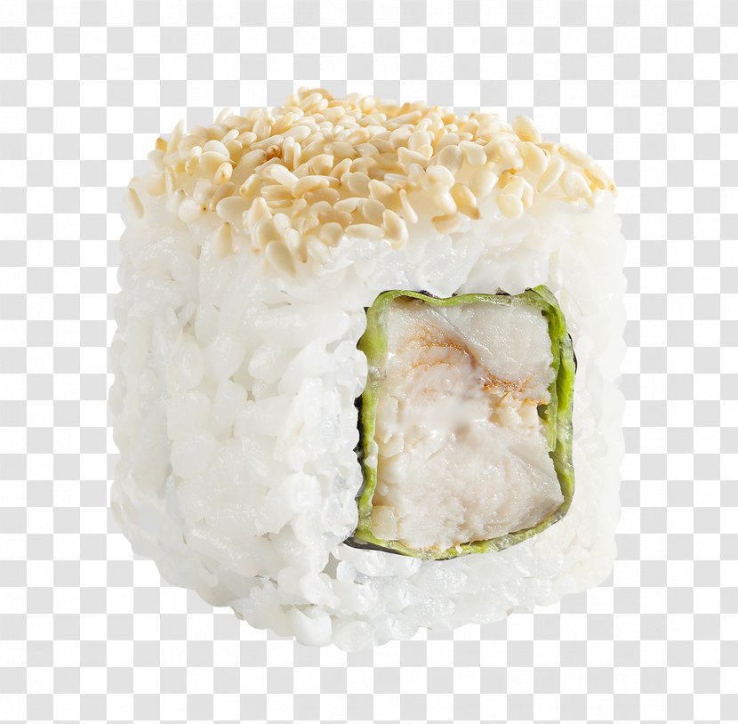 California Roll Japanese Cuisine Asian Sushi Cooked Rice Transparent PNG