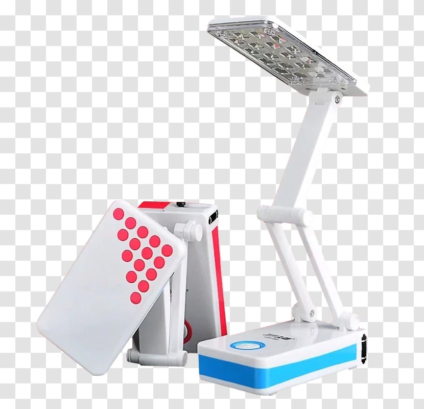 Lighting Pattern - Folding Table Lamp Charge Transparent PNG