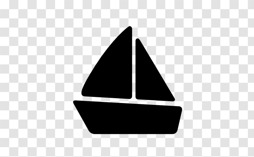 Symbol Boat Sailing - Sailboat - Small Signs Transparent PNG