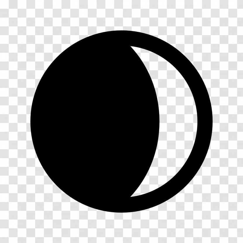Lunar Phase Crescent Moon Symbol Clip Art Transparent PNG