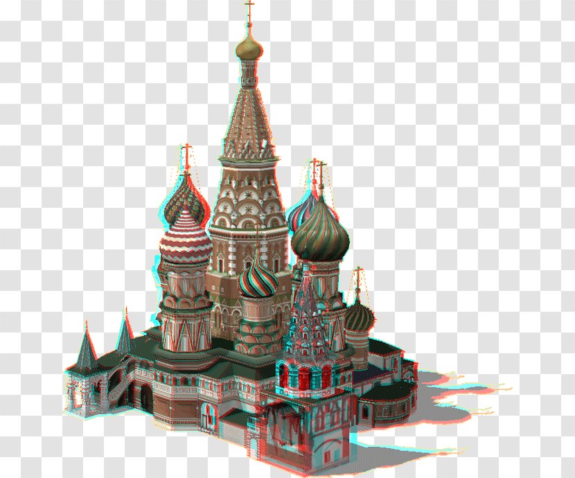 St. Basil's Cathedral Image Photograph Stereoscopy Portable Network Graphics - Tourist Attraction - Basil Watercolor Transparent PNG