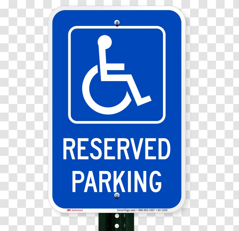 Disabled Parking Permit Disability Car Park Americans With Disabilities Act Of 1990 - Sign - No Spaces Transparent PNG