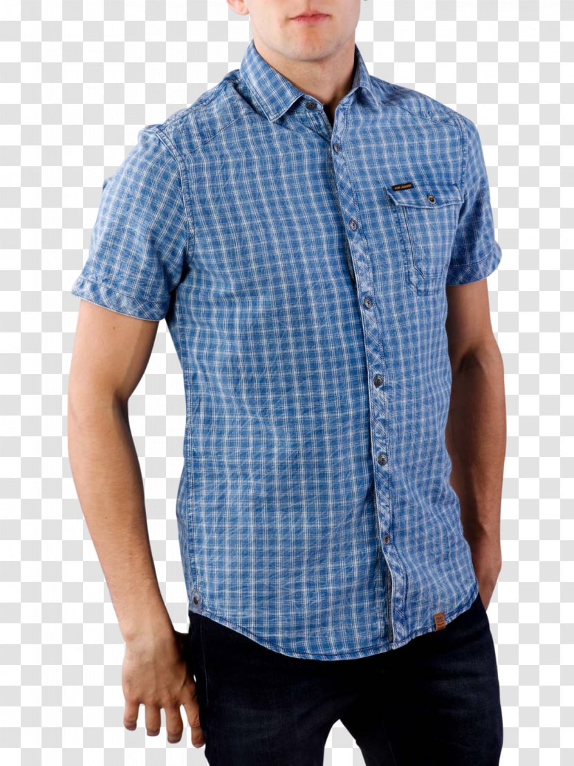 Dress Shirt Denim Polo Jeans - Button Transparent PNG