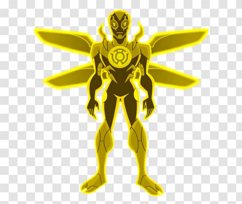 Blue Beetle Sinestro Art Green Lantern Corps Black - Cartoon Transparent PNG