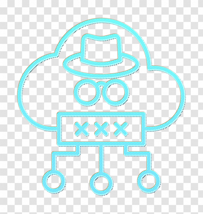 Cyber Icon Ui Icon Cloud Icon Transparent PNG