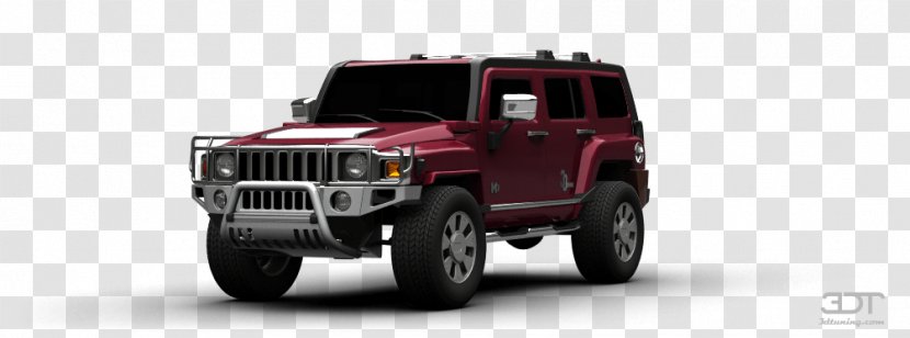 Jeep Wrangler Car Hummer H2 SUT - Automotive Tire Transparent PNG