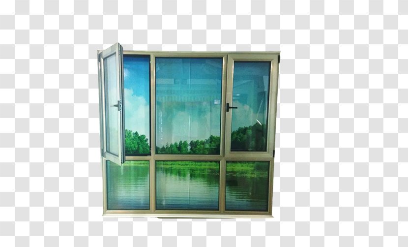 Window Glass Aluminium Balcony Ceiling - Alloy - Household-ceiling Windows Material Picture Transparent PNG