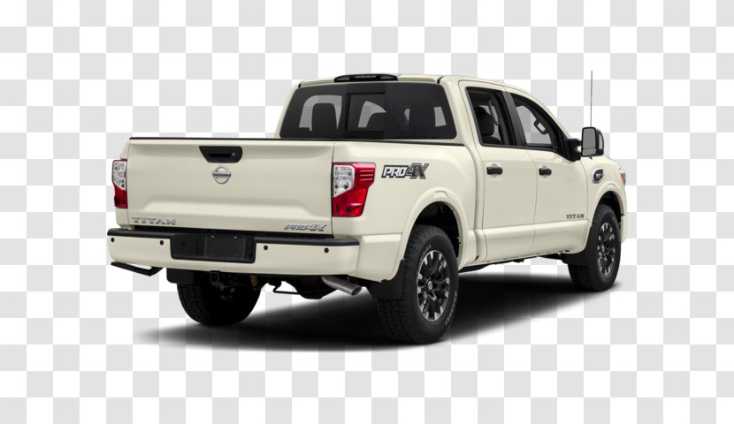 2018 Nissan Titan XD PRO-4X Diesel Pickup Truck Gas Four-wheel Drive - Fender Transparent PNG