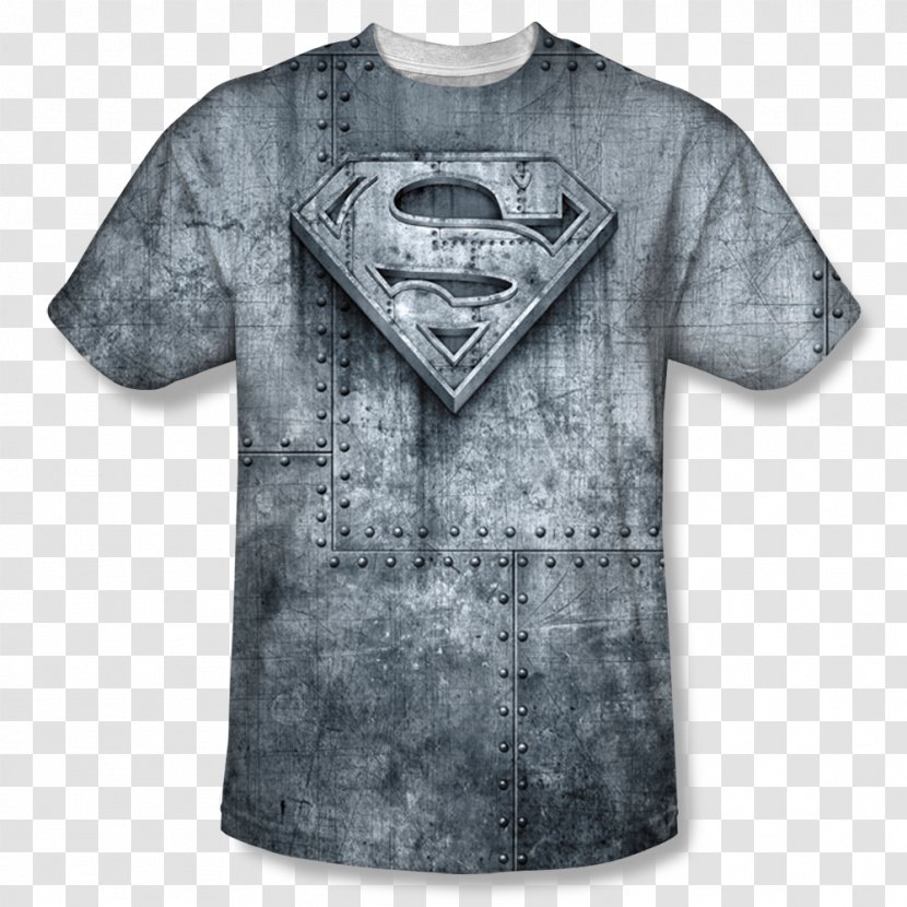 T-shirt Superman Steel (John Henry Irons) Clothing Sizes - Costume Transparent PNG