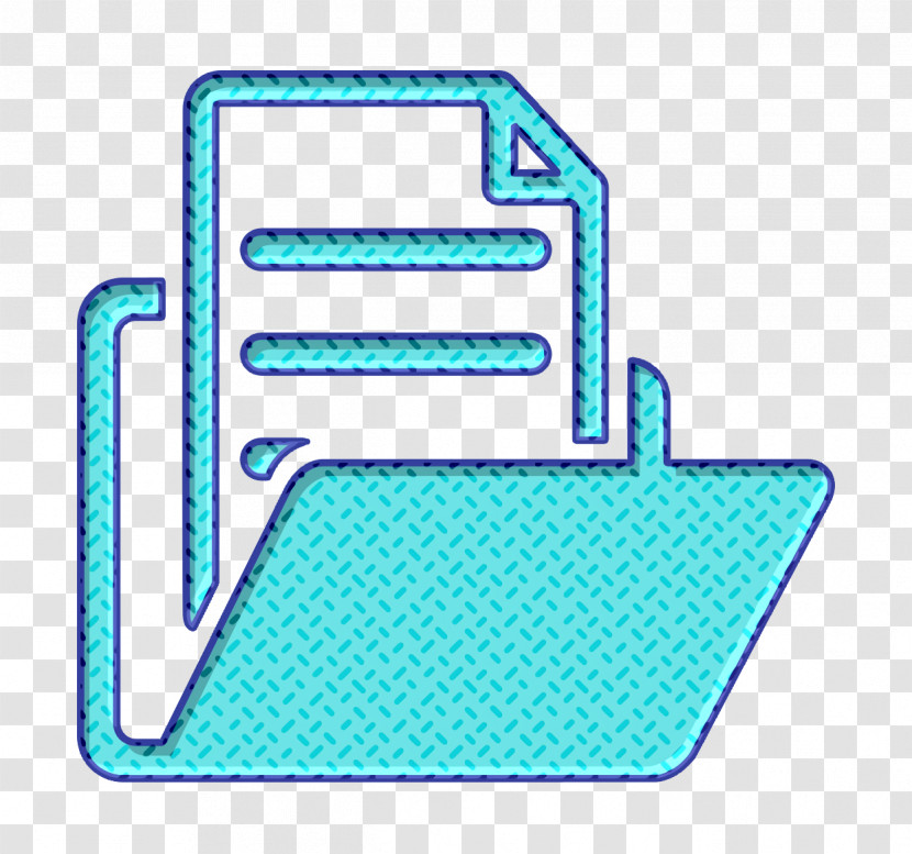 Interface Icon Open Folder With Document Icon Document Icon Transparent PNG