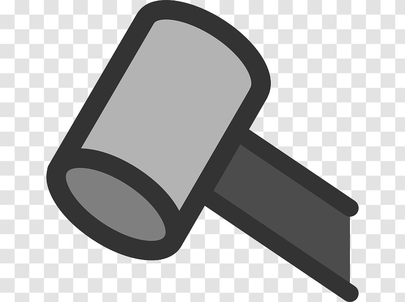 Hammer Icon - Black And White - Truth Meetings Board Transparent PNG
