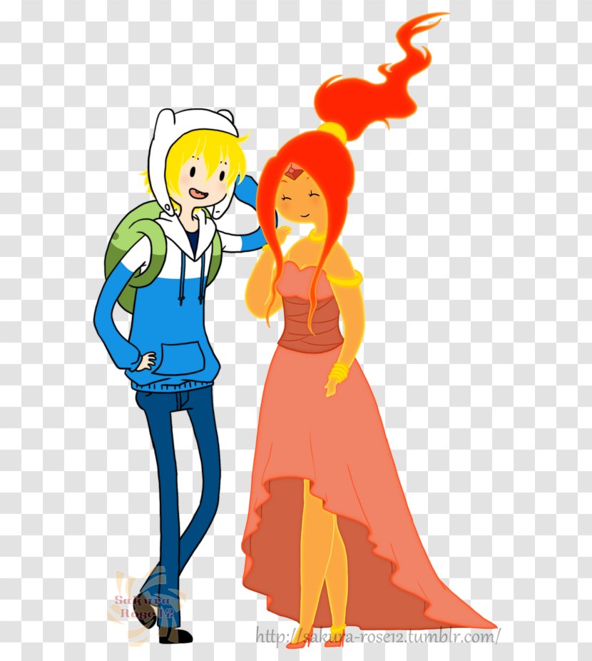 Finn The Human Flame Princess Marceline Vampire Queen Jake Dog Drawing - Tree Transparent PNG