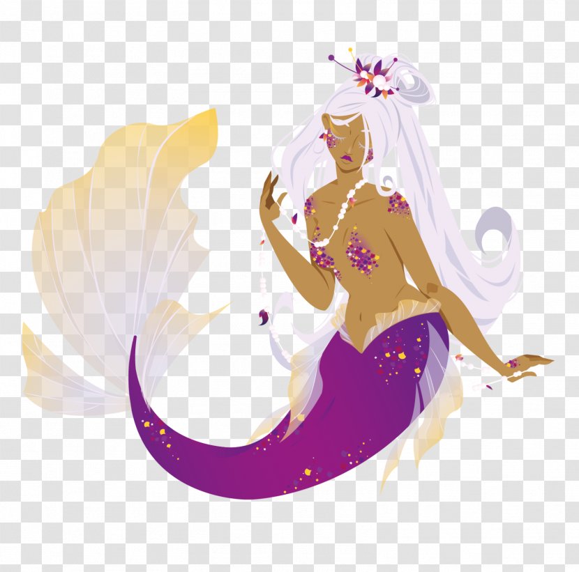 Legendary Creature - Lilac - Sirena Transparent PNG