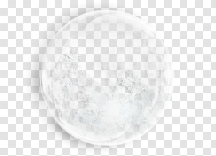 White Sphere - Black And - Design Transparent PNG