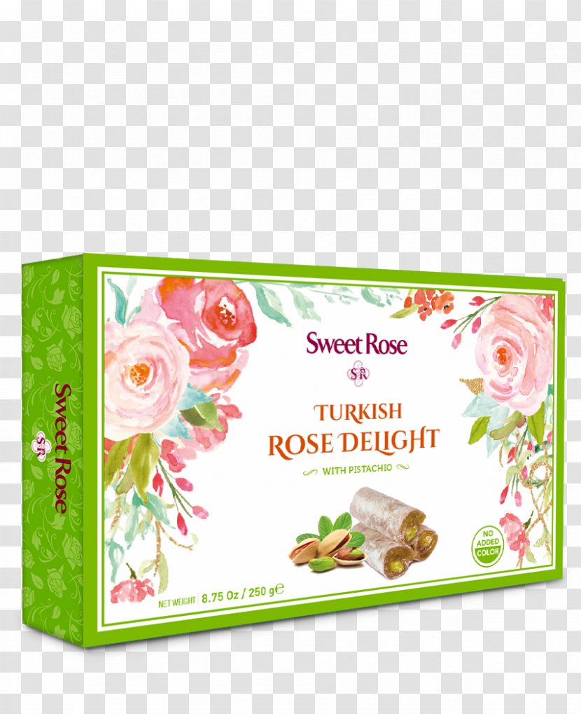 Rosense Rose Water Food Cut Flowers - Isparta - Turkish Delight Transparent PNG