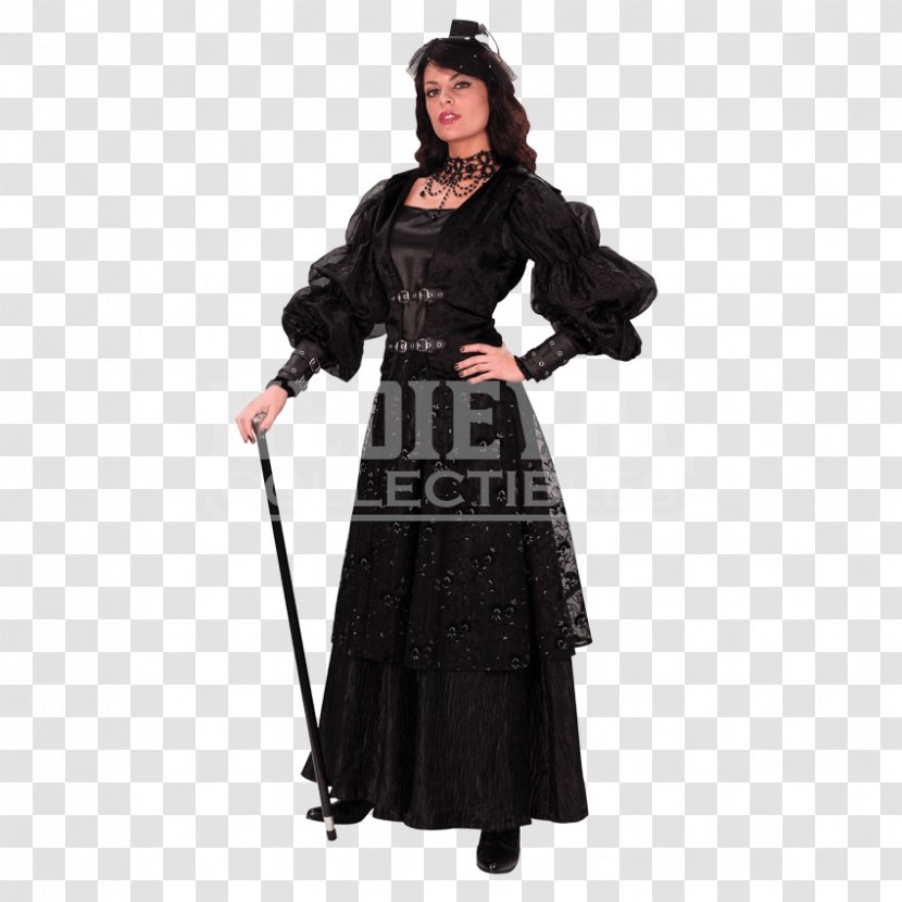 Costume Ball Gown Dress Clothing - Pirate Woman Transparent PNG