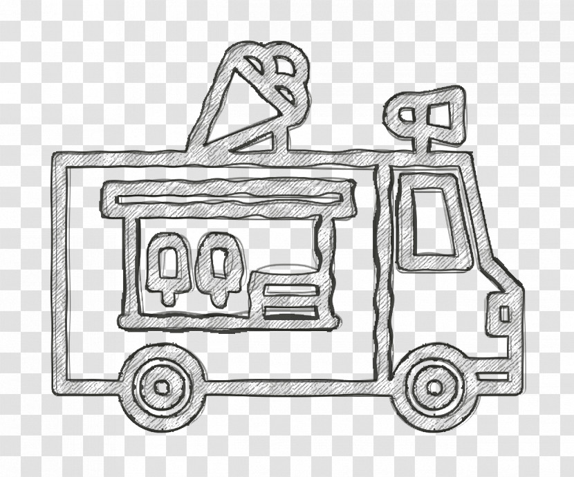 Ice Cream Truck Icon Ice Cream Icon Transparent PNG