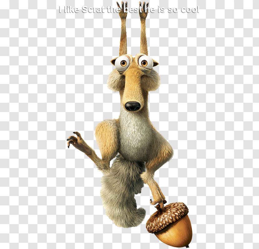 Scrat Sid Ice Age Drawing - Cosmic Scrattastrophe Transparent PNG