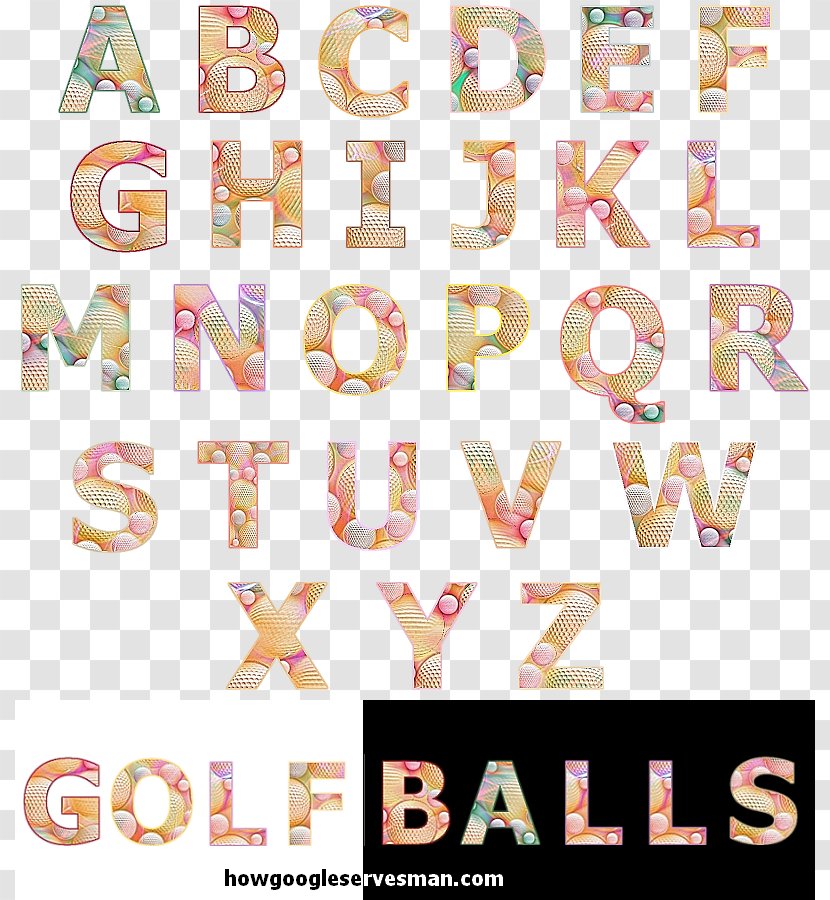 Typography Alphabet Letter Cut, Copy, And Paste Font - Golf - Copy Transparent PNG
