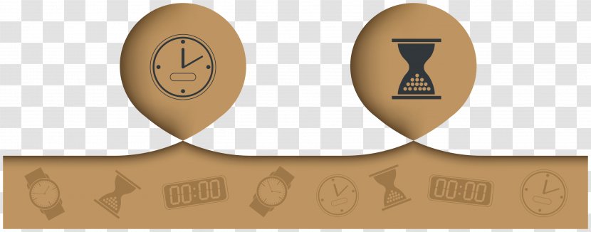 Infographic - Sand - Brown Hourglass Vector Transparent PNG