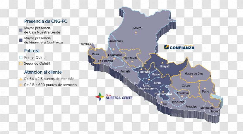 Peru Banco Bilbao Vizcaya Argentaria Map Microfinance - Logistics - Peruvian Transparent PNG