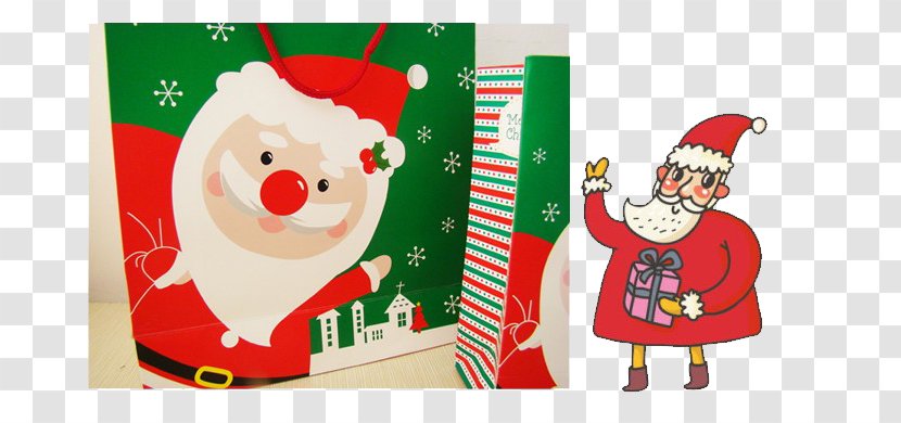 Santa Claus Christmas Ornament Gift - On Transparent PNG