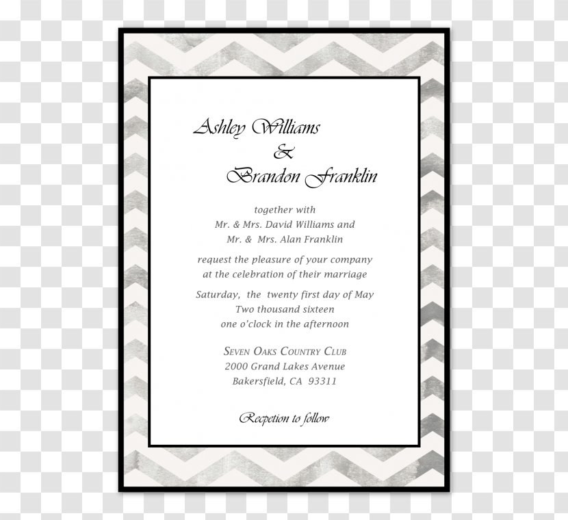 Picture Frames Line Party Font - Supply - Wedding Invitation Paper Transparent PNG