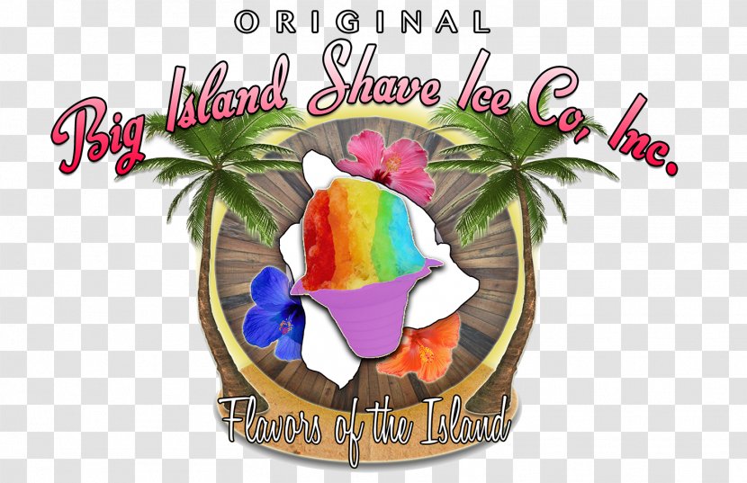 Original Big Island Shave Ice Co Oahu Cuisine Of Hawaii Hilo - Plant - Cut Flowers Transparent PNG