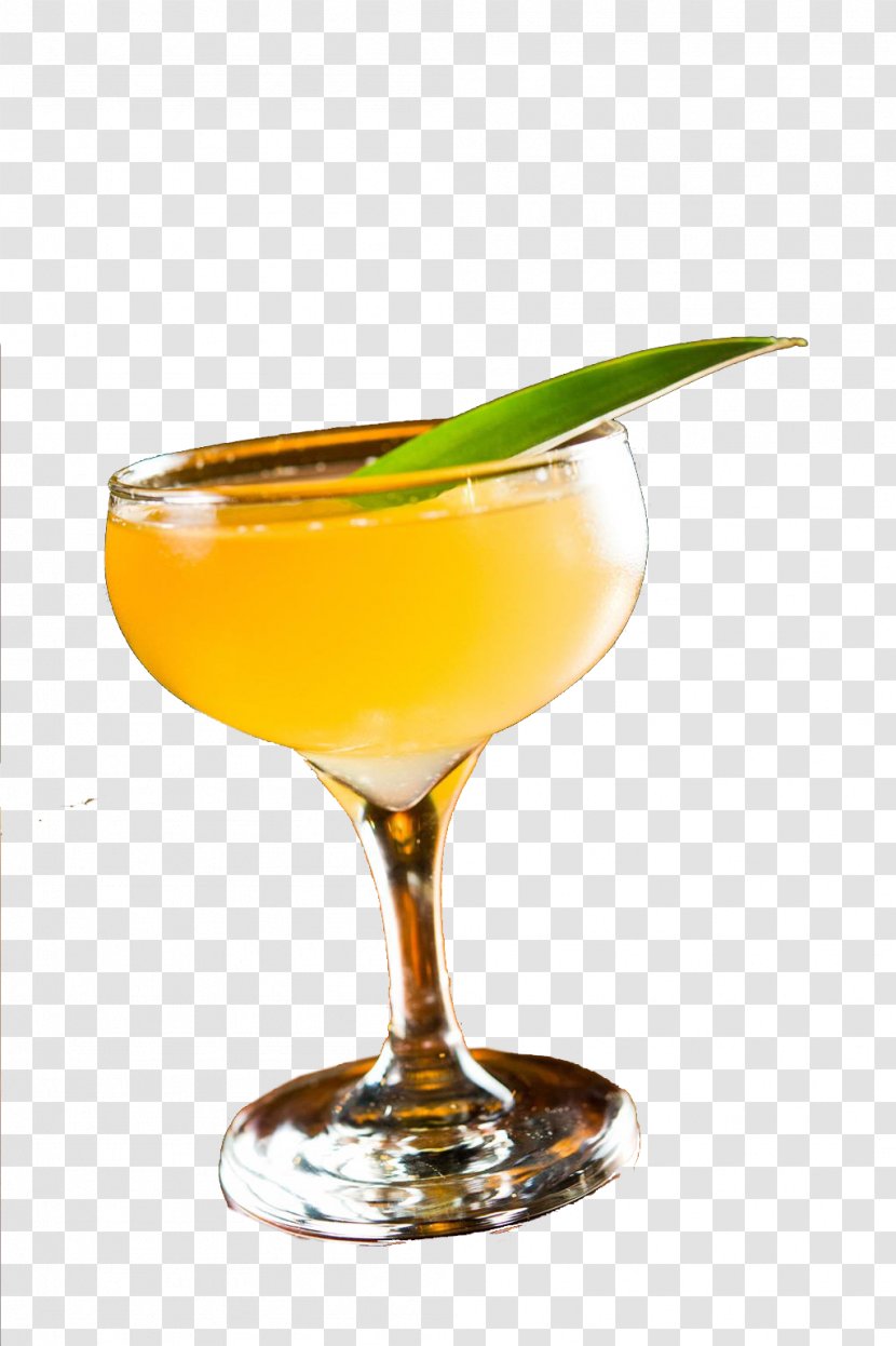 Cocktail Garnish Cognac Wine Martini - Juice - Yellow Transparent PNG