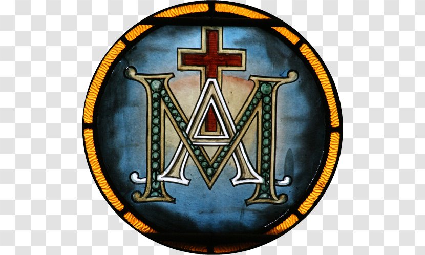 Symbol Image Logo Emblem Monogram - Ave Maria Transparent PNG
