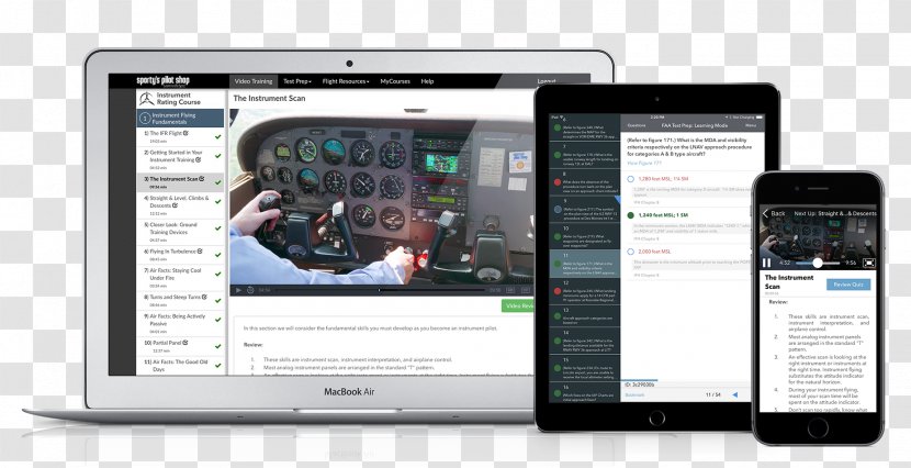 Sporty's Pilot Shop Smartphone 0506147919 Instrument Rating Flight - Instructor Transparent PNG