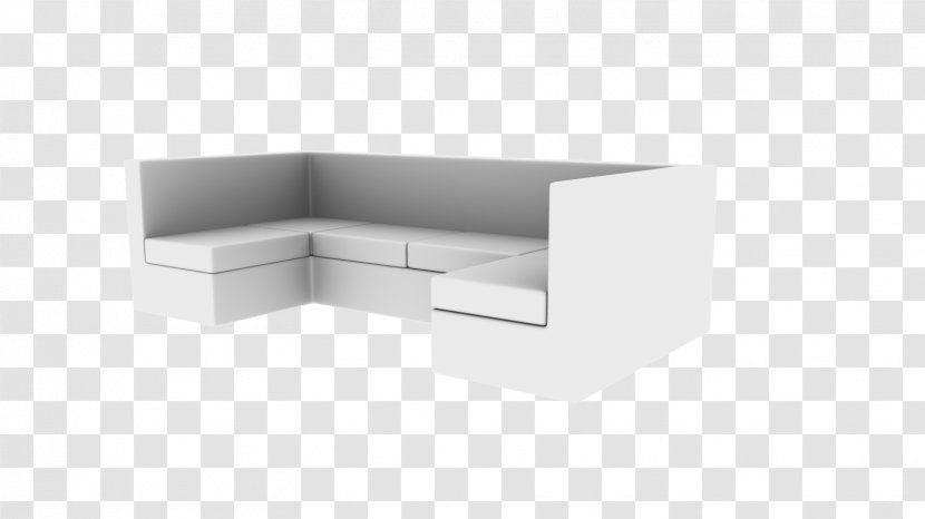 Rectangle Furniture - Single Sofa Transparent PNG