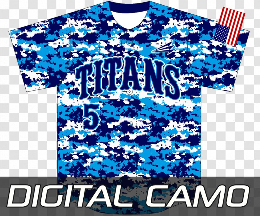 Jersey T-shirt Sleeve Baseball Uniform Camouflage - Custom Made Bat With Nails Transparent PNG