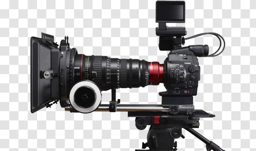 Camera Lens Canon EOS C300 EF Mount Cinema - Video Cameras Transparent PNG
