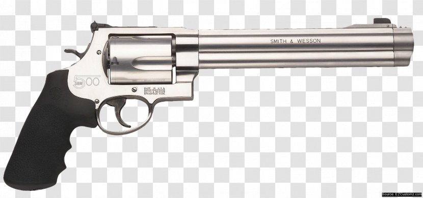 .500 S&W Magnum Smith & Wesson Model 500 Revolver Cartuccia - Airsoft - Pistol Transparent PNG