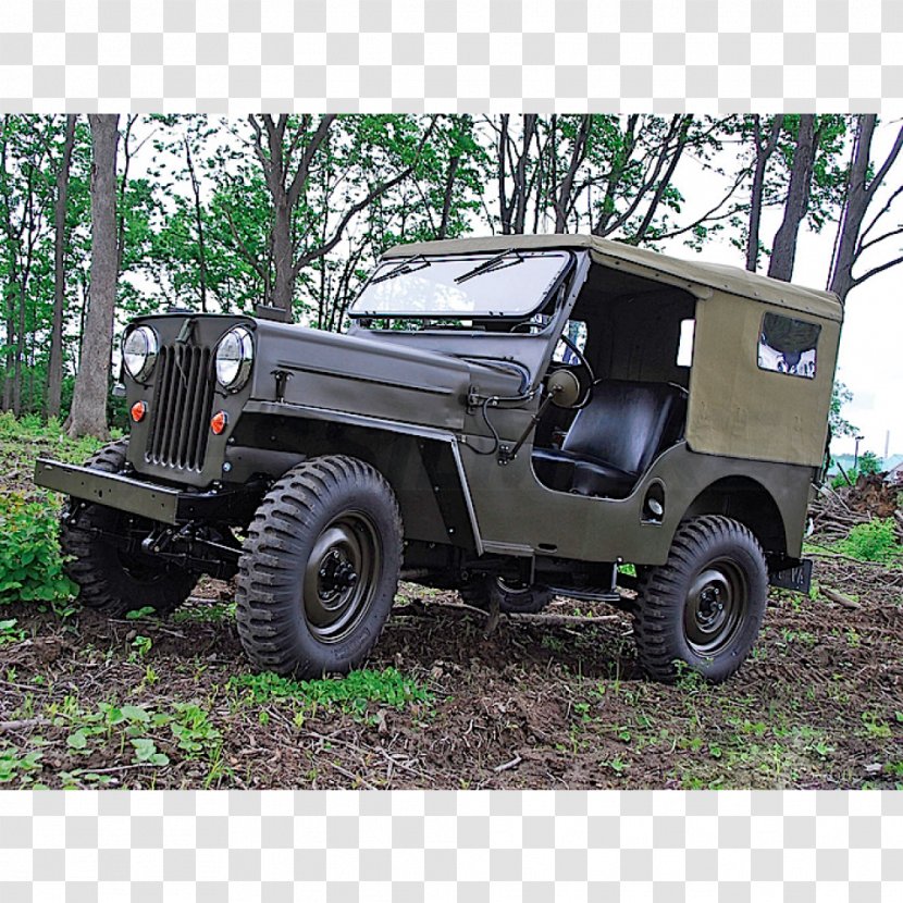 Jeep CJ Wrangler Willys MB Truck Transparent PNG