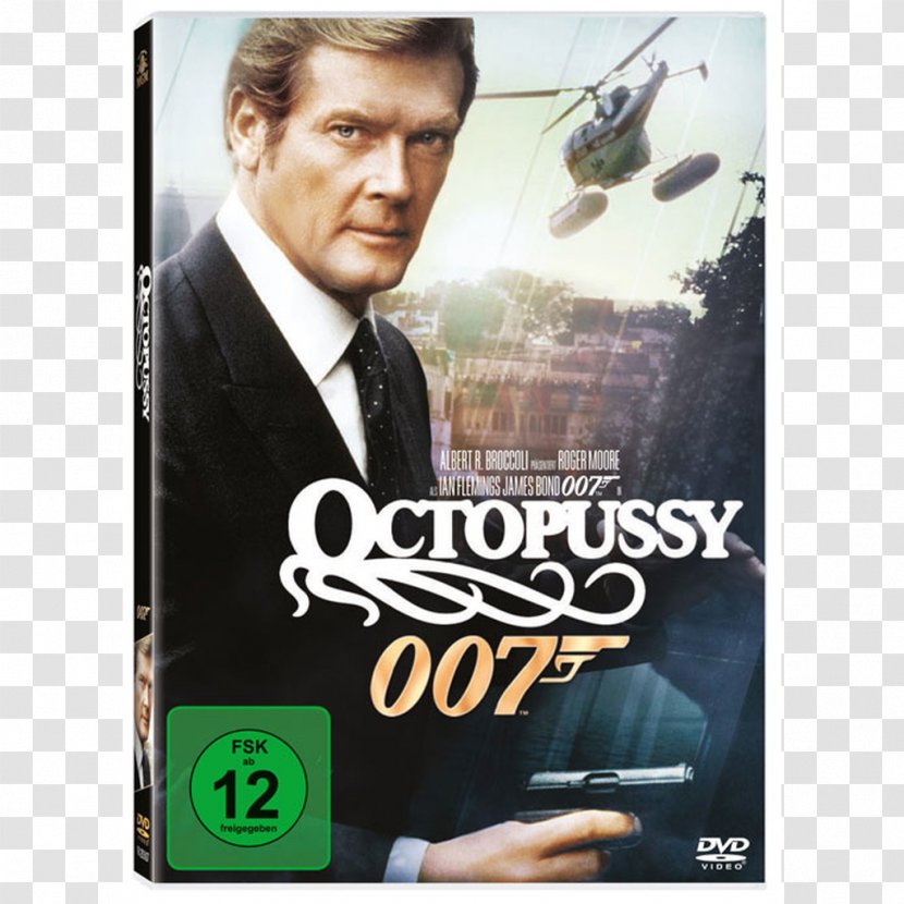 Roger Moore Octopussy James Bond Film Series - Spy Transparent PNG