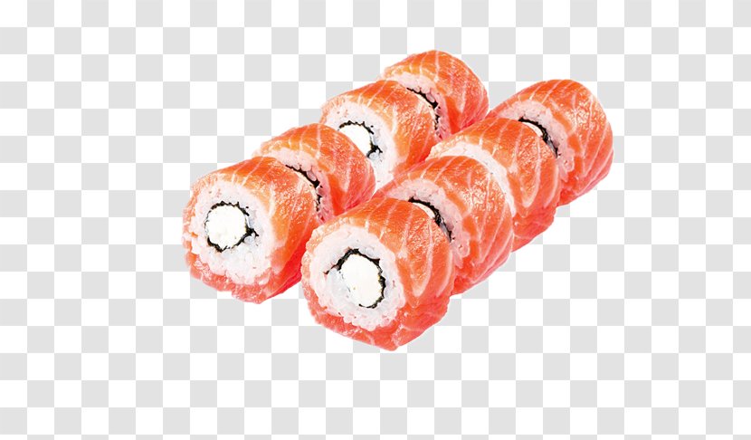 California Roll Sushi Makizushi Onigiri Smoked Salmon Transparent PNG