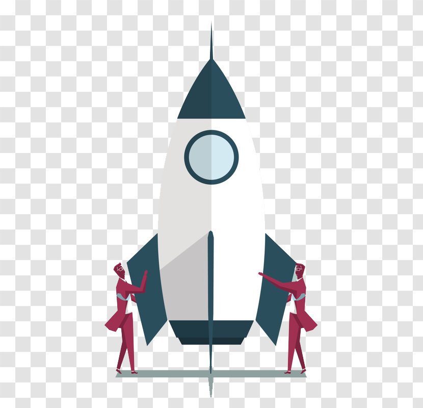 Rocket Drawing Illustration - Space Travel Is Transparent PNG