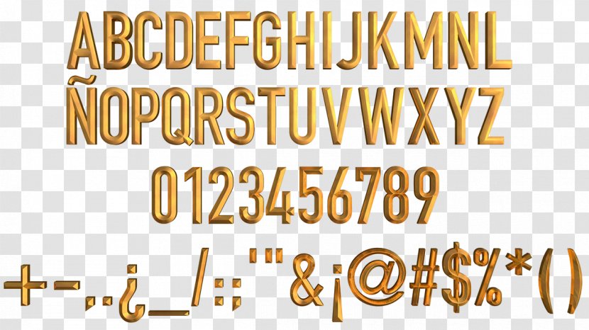 Calligraphy Line Brand Angle Font - Number Transparent PNG