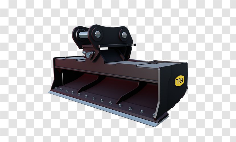 Bucket Of Light Excavator Tiltrotator Machine - Tool - Low Profile Transparent PNG
