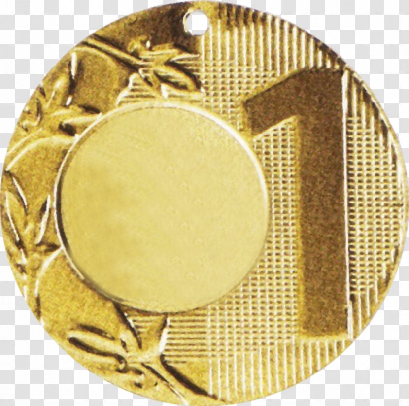Split T-shirt Medal Tisak Brass - Bronze Transparent PNG