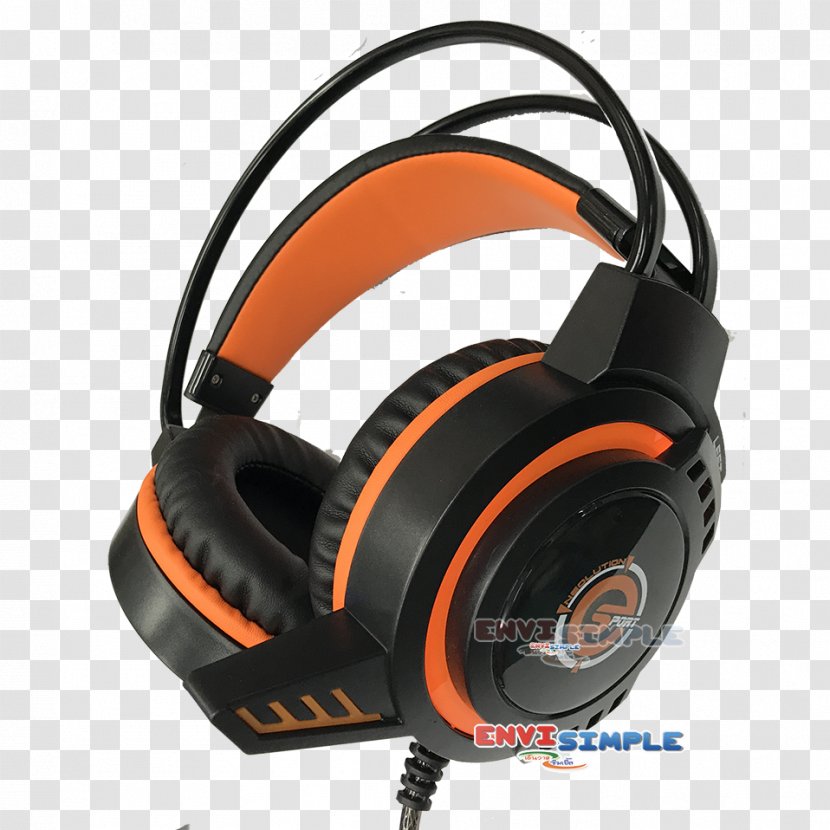 Headphones Headset Video Games ESports - Technology - Logitech Gaming Orange Transparent PNG