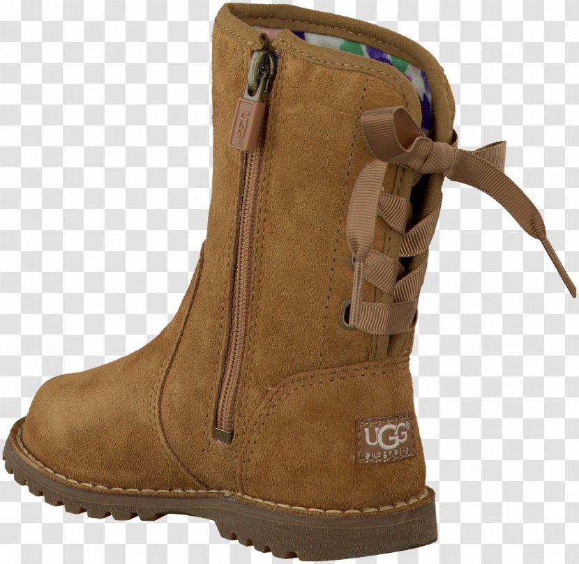 Ugg Boots Shoe Slipper - Zipper - Cognac Transparent PNG