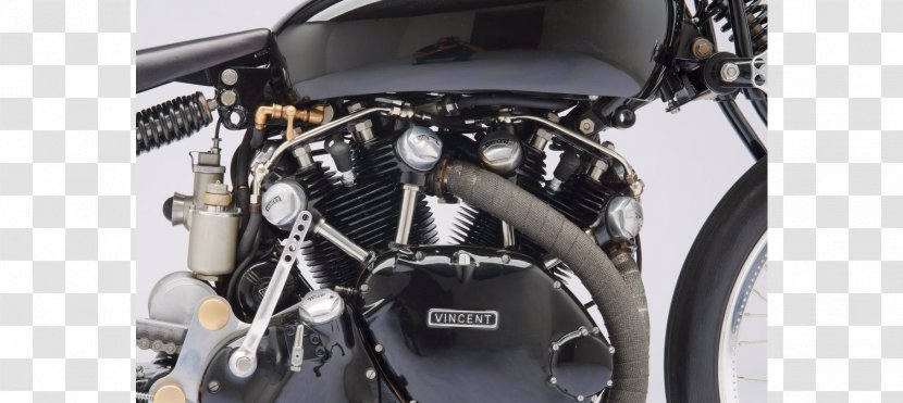 Motorcycle Vincent Rapide Engine Car Harley-Davidson - Sculpture - Black Lightning Transparent PNG